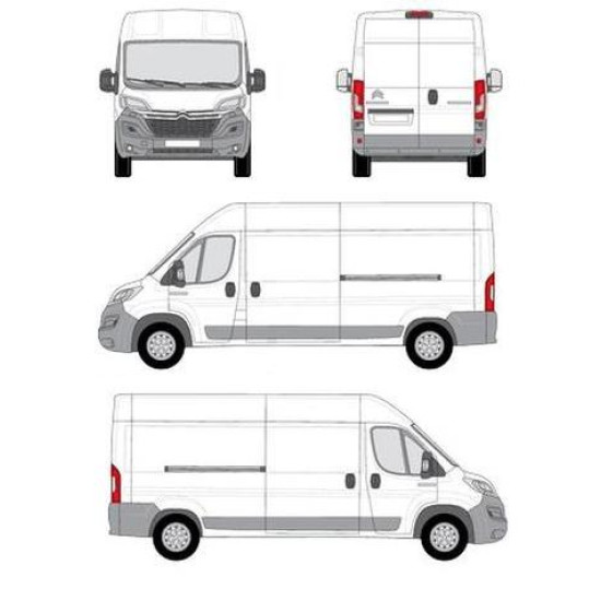 БАГАЖНИК ТОВАРНА СКАРА CRUZ EVO RACK MODULE Citroën Jumper L3H2 (III.2) (2014-->)