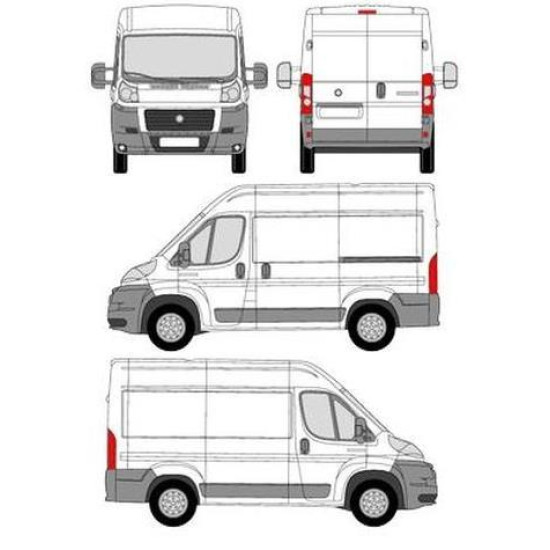 БАГАЖНИК ТОВАРНА СКАРА CRUZ EVO RACK MODULE Fiat Ducato L1H2 (III) (2006-->2014)