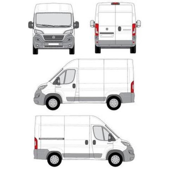БАГАЖНИК ТОВАРНА СКАРА CRUZ EVO RACK MODULE Fiat Ducato L1H2 (III.2) (2014-->)