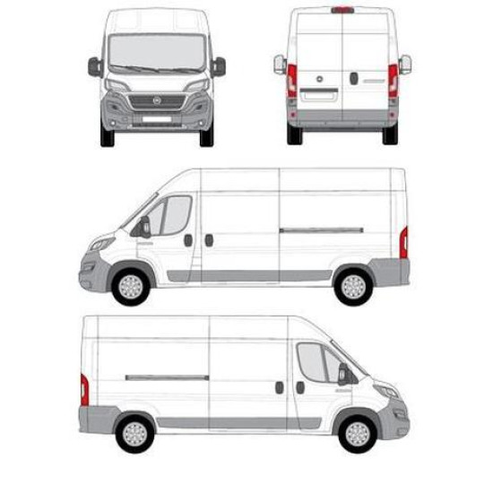 БАГАЖНИК ТОВАРНА СКАРА CRUZ EVO RACK MODULE Fiat Ducato L3H2 (III.2) (2014-->)