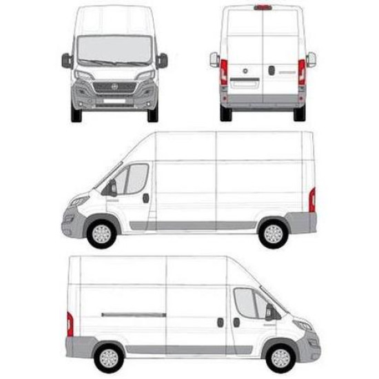 БАГАЖНИК ТОВАРНА СКАРА CRUZ EVO RACK MODULE Fiat Ducato L3H3 (III.2) (2014-->)