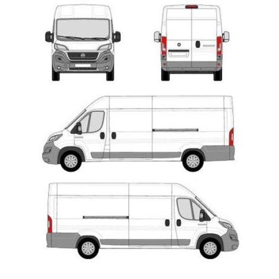 БАГАЖНИК ТОВАРНА СКАРА CRUZ EVO RACK MODULE Fiat Ducato L4H2 (III.2) (2014-->)