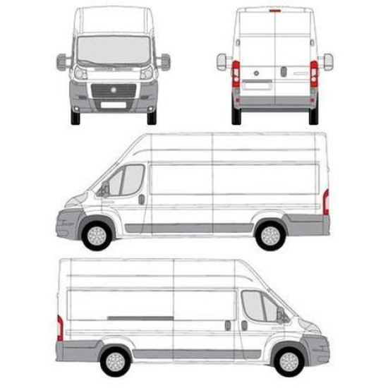 БАГАЖНИК ТОВАРНА СКАРА CRUZ EVO RACK MODULE Fiat Ducato L4H3 (III) (2006-->2014)