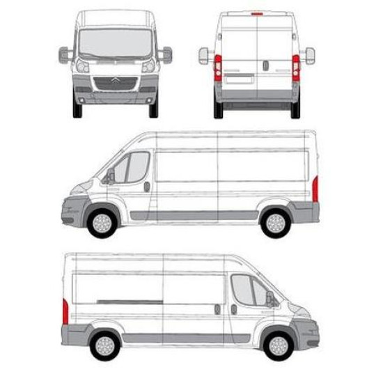 БАГАЖНИК ТОВАРНА СКАРА CRUZ EVO RACK MODULE Peugeot Boxer L3H2 (III) (2006-->2014)