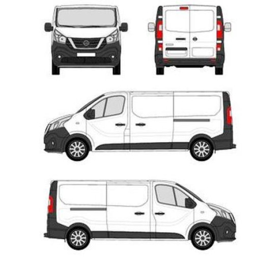 БАГАЖНИК ТОВАРНА СКАРА CRUZ EVO RACK MODULE Nissan NV300 L2H1 (I) (2016-->2022)