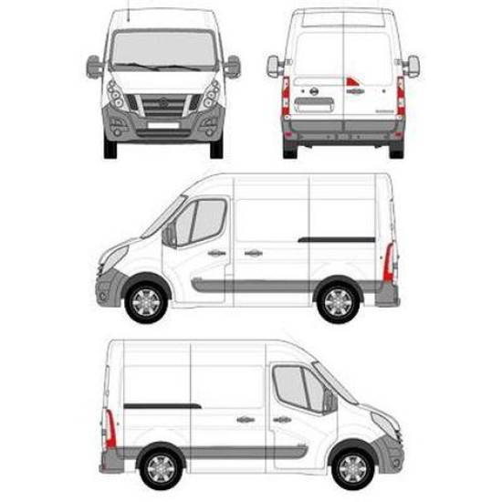 БАГАЖНИК ТОВАРНА СКАРА CRUZ EVO RACK MODULE Nissan NV400 L1H2 (III) (2010-->)