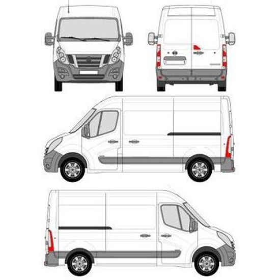 БАГАЖНИК ТОВАРНА СКАРА CRUZ EVO RACK MODULE Nissan NV400 L2H2 (III) (2010-->)