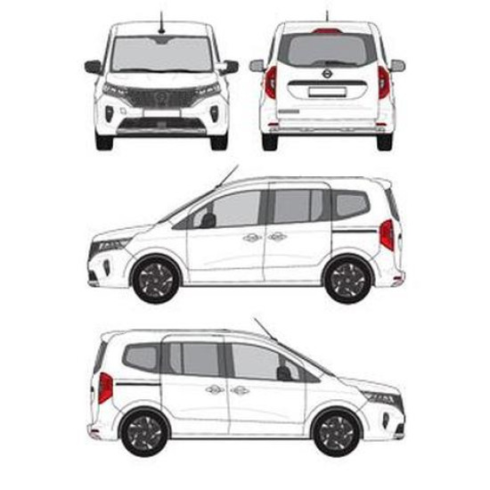 БАГАЖНИК ТОВАРНА СКАРА CRUZ EVO RACK MODULE Nissan Townstar (tailgate) (2021-->)