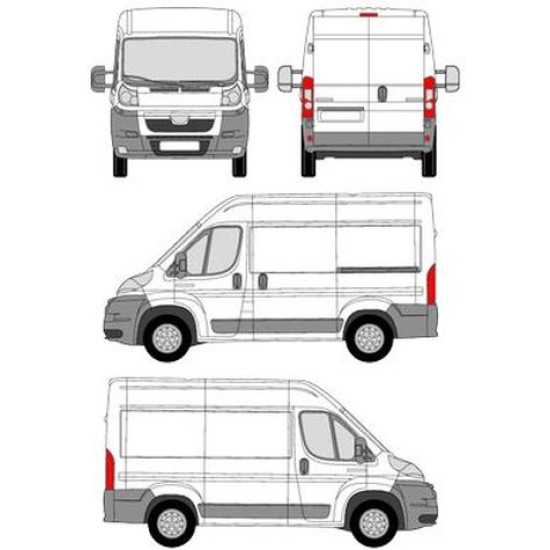 БАГАЖНИК ТОВАРНА СКАРА CRUZ EVO RACK MODULE Peugeot Boxer L1H2 (III) (2006-->2014)