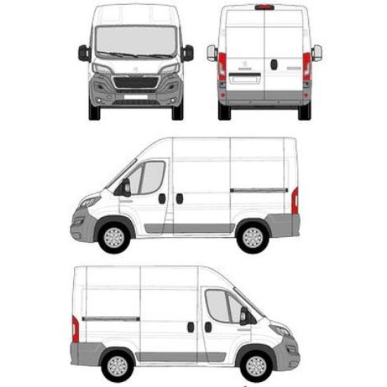 БАГАЖНИК ТОВАРНА СКАРА CRUZ EVO RACK MODULE Peugeot Boxer L1H2 (III.2) (2014-->)