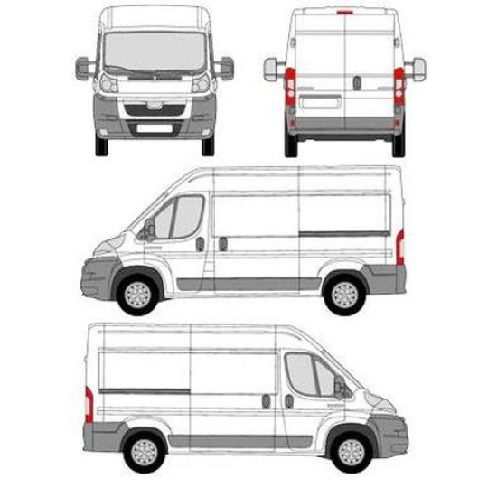 БАГАЖНИК ТОВАРНА СКАРА CRUZ EVO RACK MODULE Peugeot Boxer L2H2 (III) (2006-->2014)