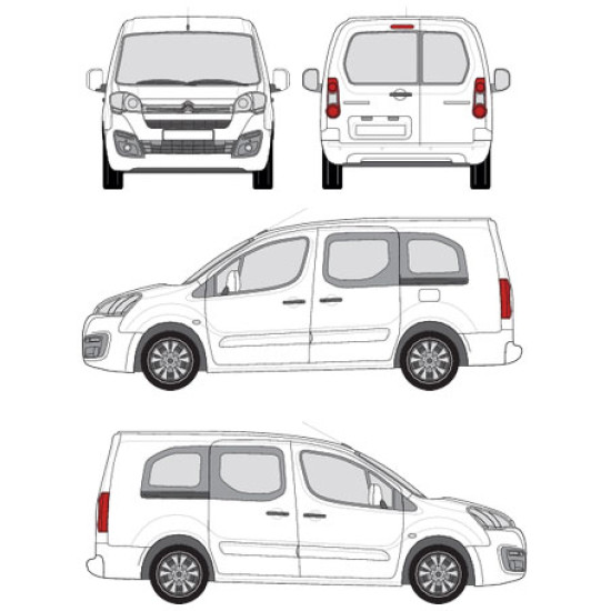 БАГАЖНИК ТОВАРНА СКАРА CRUZ EVO RACK MODULE Citroën Berlingo L2/long (II/B9) (2008-->2018) БАГАЖНИК ТОВАРНА СКАРА CRUZ EVO RACK MODULE Citroën Berlingo L2/long (II/B9) (2008-->2018)