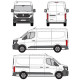 БАГАЖНИК ЗА ТОВАРНИ АВТОМОБИЛИ CRUZ ALU CARGO AF2 Renault Master L2H2 (IV) (2024-->)