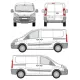 БАГАЖНИК ЗА ТОВАРНИ АВТОМОБИЛИ CRUZ Cargo Xpro 2022 SF3 Citroën Dispatch L1H1 (II) (2007-->2016)