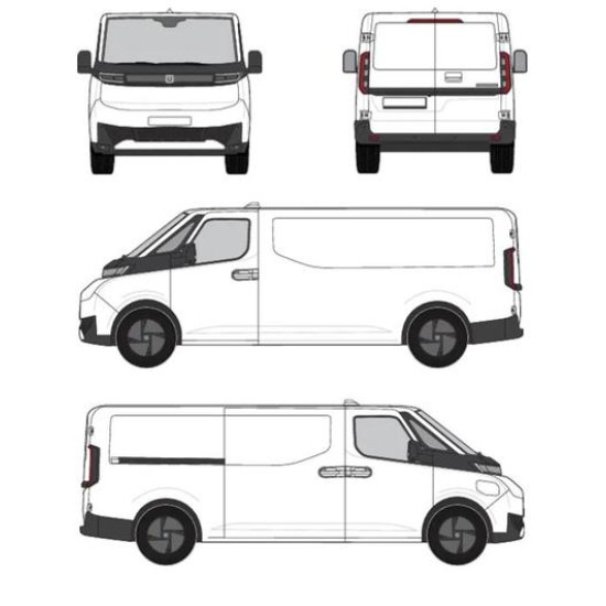 БАГАЖНИК ТОВАРНА СКАРА CRUZ EVO RACK MODULE Farizon Supervan L2H1 (SV) (2025-->)