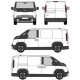 БАГАЖНИК ТОВАРНА СКАРА CRUZ EVO RACK MODULE Kia PV5 Cargo (rear doors) (2025-->)