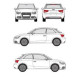 БАГАЖНИК ГРЕДИ CRUZ AIRO T AUDI A1 3d (2010-->2018)