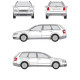 БАГАЖНИК ГРЕДИ CRUZ AIRO DARK за A4 Avant (B5, B6. B7- railing) (1996-->2001) (2001-->2005) (2005-->2008)