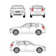 БАГАЖНИК ГРЕДИ CRUZ AIRO FIX BMW Serie 1 5d (E87 - fixpoint) (2004-->2011)