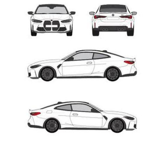 БАГАЖНИК ЗА BMW 4 ГРЕДИ CRUZ AIRO FIX BMW Serie 4 Coupe 3d (G22 - fixpoint) (2021-->)