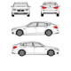 БАГАЖНИК ЗА BMW 5 GT ГРЕДИ CRUZ AIRO X BMW SERIE 5 GT (F07 - fixpoint) (2009-->2017)