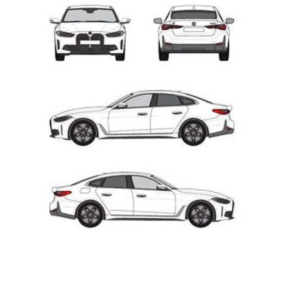 БАГАЖНИК ЗА BMW i4 ГРЕДИ CRUZ AIRO FIX BMW i4 5d liftback (G26 - fixpoint) (2021-->)
