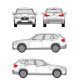 БАГАЖНИК ГРЕДИ CRUZ AIRO FIX BMW X1 5d (I/E84 - integrated railing) (2009-->2015)