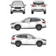 БАГАЖНИК ЗА BMW X1 CRUZ AIRO FIX DARK BMW X1 5D (III/U11 - INTEGRATED RAILING) (2022-->)