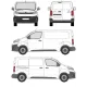 БАГАЖНИК ЗА ТОВАРНИ АВТОМОБИЛИ CRUZ Cargo Xpro 2022 SF3 Citroën Jumpy L2H1 (M/standard - 5 fixpoint) (2016-->)