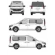 БАГАЖНИК ЗА ТОВАРНИ АВТОМОБИЛИ CRUZ Cargo Xpro 2022 SF3 Ford Connect III L2/Grand (fixpoint) (2022-->)