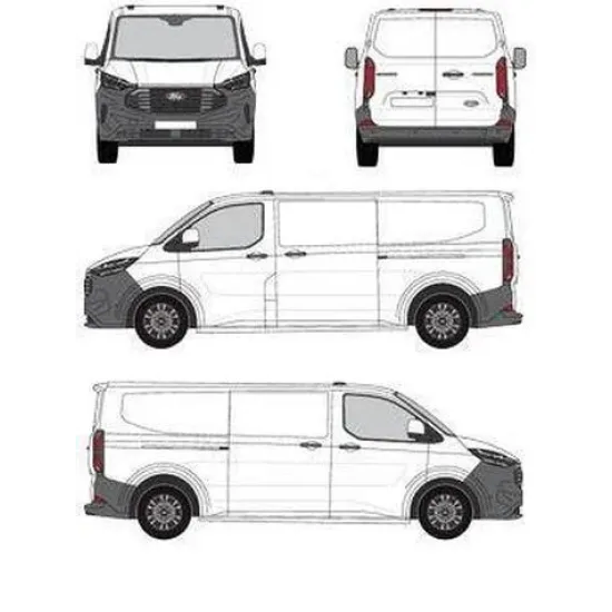 БАГАЖНИК ЗА ТОВАРНИ АВТОМОБИЛИ CRUZ Cargo Xpro 2022 SF3 Ford Custom Transit L1H1/L2H1 (2023-->)
