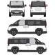 БАГАЖНИК ЗА ТОВАРНИ АВТОМОБИЛИ CRUZ Cargo Xpro 2022 SF3 Kia PV5 (2025-->)