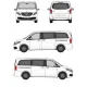 БАГАЖНИК ЗА ТОВАРНИ АВТОМОБИЛИ CRUZ Cargo Xpro 2022 SF3 Mercedes CLASS V / VITO / VIANO (W447) (2014-->)