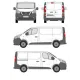 БАГАЖНИК ЗА ТОВАРНИ АВТОМОБИЛИ CRUZ Cargo Xpro 2022 SF3 Nissan NV300 L1H1/L2H1 (I) (2016-->2022)