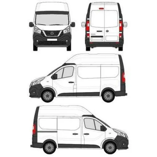 БАГАЖНИК ЗА ТОВАРНИ АВТОМОБИЛИ CRUZ Cargo Xpro 2022 SF3 Nissan NV300 L1H2/L2H2 (I) (2016-->2022)