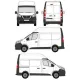 БАГАЖНИК ЗА ТОВАРНИ АВТОМОБИЛИ CRUZ Cargo Xpro 2022 SF3 Nissan NV300 L1H2/L2H2 (I) (2016-->2022)