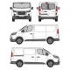БАГАЖНИК ЗА ТОВАРНИ АВТОМОБИЛИ CRUZ Cargo Xpro 2022 SF3 Nissan Primastar L1H1/L2H1 (X82) (2022-->)