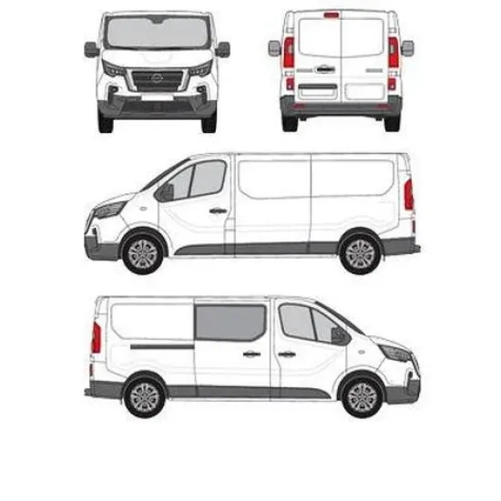 БАГАЖНИК ЗА ТОВАРНИ АВТОМОБИЛИ CRUZ Cargo Xpro 2022 SF3 Nissan Primastar L1H1/L2H1 (X82) (2022-->)