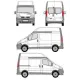 БАГАЖНИК ЗА ТОВАРНИ АВТОМОБИЛИ CRUZ Cargo Xpro 2022 SF3 Nissan Primastar L1H2/L2H2 (X83) (2002-->2016)