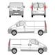 БАГАЖНИК ЗА ТОВАРНИ АВТОМОБИЛИ CRUZ Cargo Xpro 2022 SF3 Nissan Primastar L1H1/L2H1 (X83) (2002-->2016)