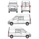 БАГАЖНИК ЗА ТОВАРНИ АВТОМОБИЛИ CRUZ Cargo Xpro 2022 SF3 Nissan Primastar L1H2/L2H2 (X83) (2002-->2016)