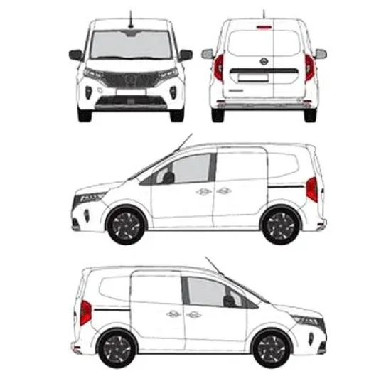 БАГАЖНИК ЗА ТОВАРНИ АВТОМОБИЛИ CRUZ Cargo Xpro 2022 SF3 Nissan Townstar/ Townstar long (2021-->)