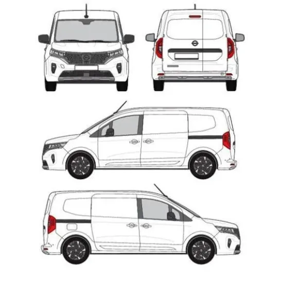БАГАЖНИК ЗА ТОВАРНИ АВТОМОБИЛИ CRUZ Cargo Xpro 2022 SF3 Nissan Townstar/ Townstar long (2021-->)