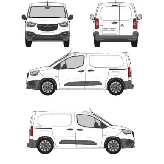 БАГАЖНИК ЗА ТОВАРНИ АВТОМОБИЛИ CRUZ Cargo Xpro 2022 SF3 Opel Combo (E) / Combo XL (E) / Combo-e XL (E) / Combo-e (E) (2018-->)