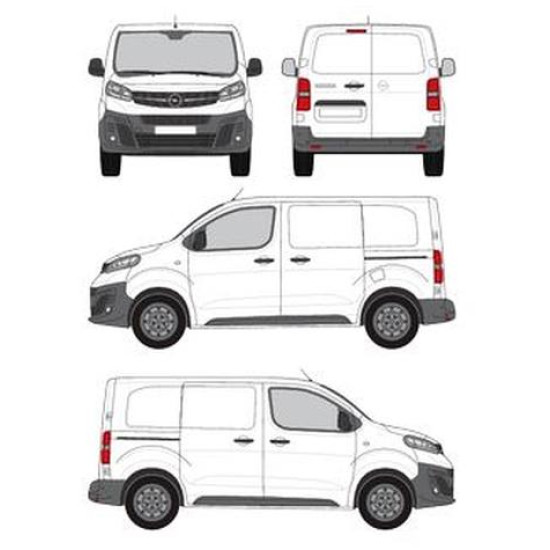 БАГАЖНИК ЗА ТОВАРНИ АВТОМОБИЛИ CRUZ Cargo Xpro 2022 SF3 Opel Vivaro L1H1 (S/short - 4 fixpoint) (2019-->)