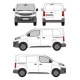 БАГАЖНИК ЗА ТОВАРНИ АВТОМОБИЛИ CRUZ Cargo Xpro 2022 SF3 Opel Vivaro L1H1 (S/short - 4 fixpoint) (2019-->)
