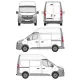 БАГАЖНИК ЗА ТОВАРНИ АВТОМОБИЛИ CRUZ Cargo Xpro 2022 SF3 Opel Vivaro L1H2 / L2H2 (III/X82) (2014-->2019)