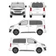 БАГАЖНИК ЗА ТОВАРНИ АВТОМОБИЛИ CRUZ Cargo Xpro 2022 SF3 Opel Zafira Life L1H1 (S/short - 4 fixpoint) (2019-->)