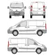 БАГАЖНИК ЗА ТОВАРНИ АВТОМОБИЛИ CRUZ Cargo Xpro 2022 SF3 Peugeot Expert L1H1/L2H1 (II) (2007-->2016)