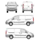 БАГАЖНИК ЗА ТОВАРНИ АВТОМОБИЛИ CRUZ Cargo Xpro 2022 SF3 Peugeot Expert L1H1/L2H1 (II) (2007-->2016)